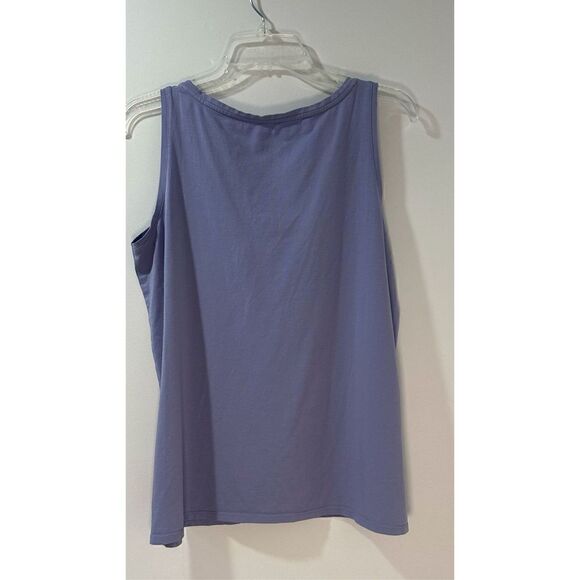 Pure Jill women’s purple tank top size Small 4/6. #40-1000 - Picture 2 of 3